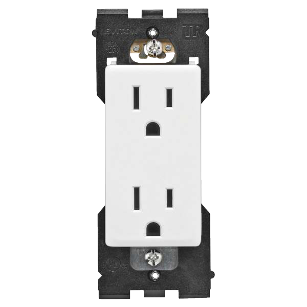 Leviton RER15742 Renu TamperResistant Outlet, 15A, 125V, White