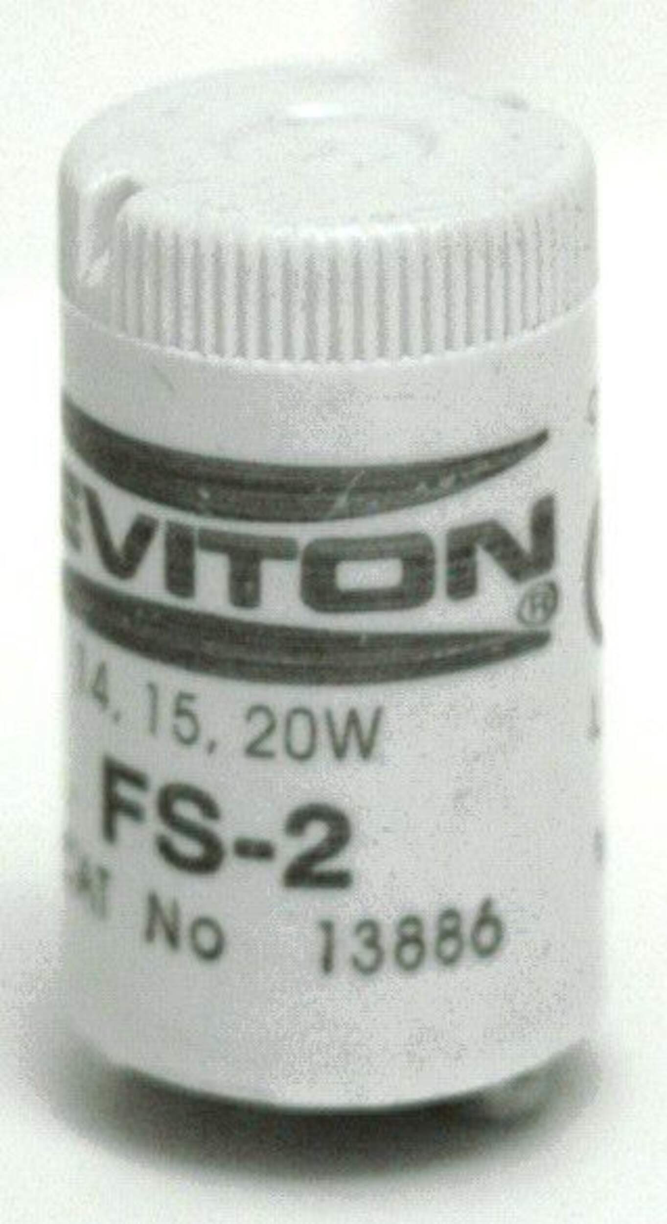 Leviton Fluorescent Lamp Starter, 20W Front_Elevated