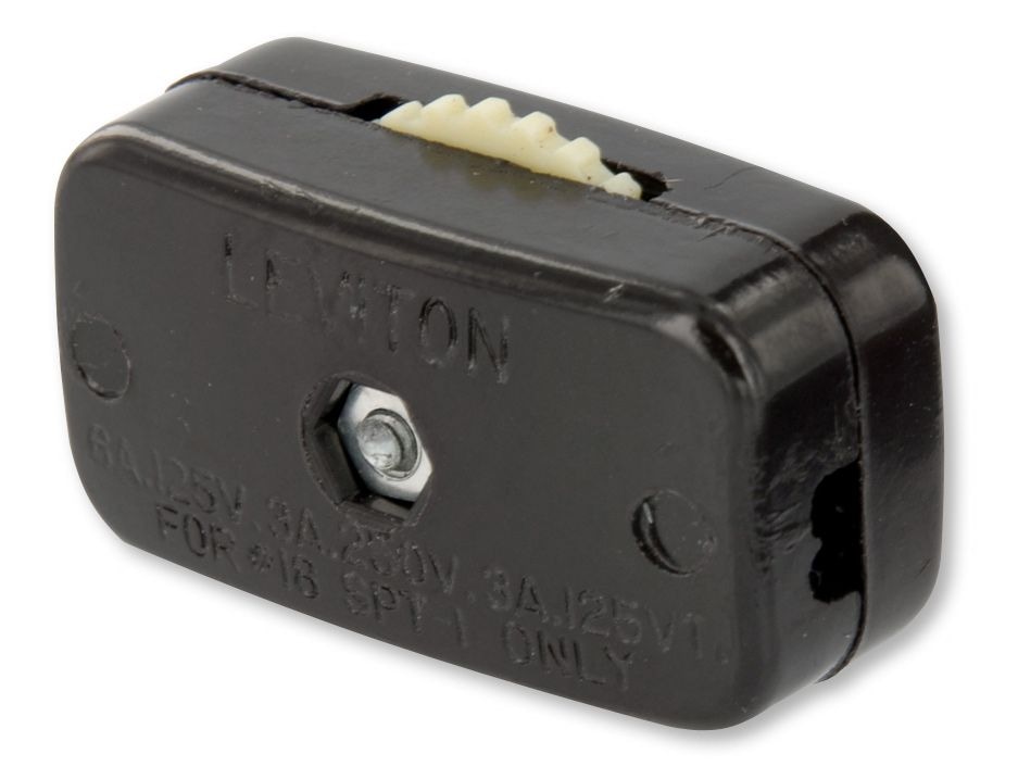Leviton 00423753 Mini FeedThrough Rotary Switch, Residential Grade