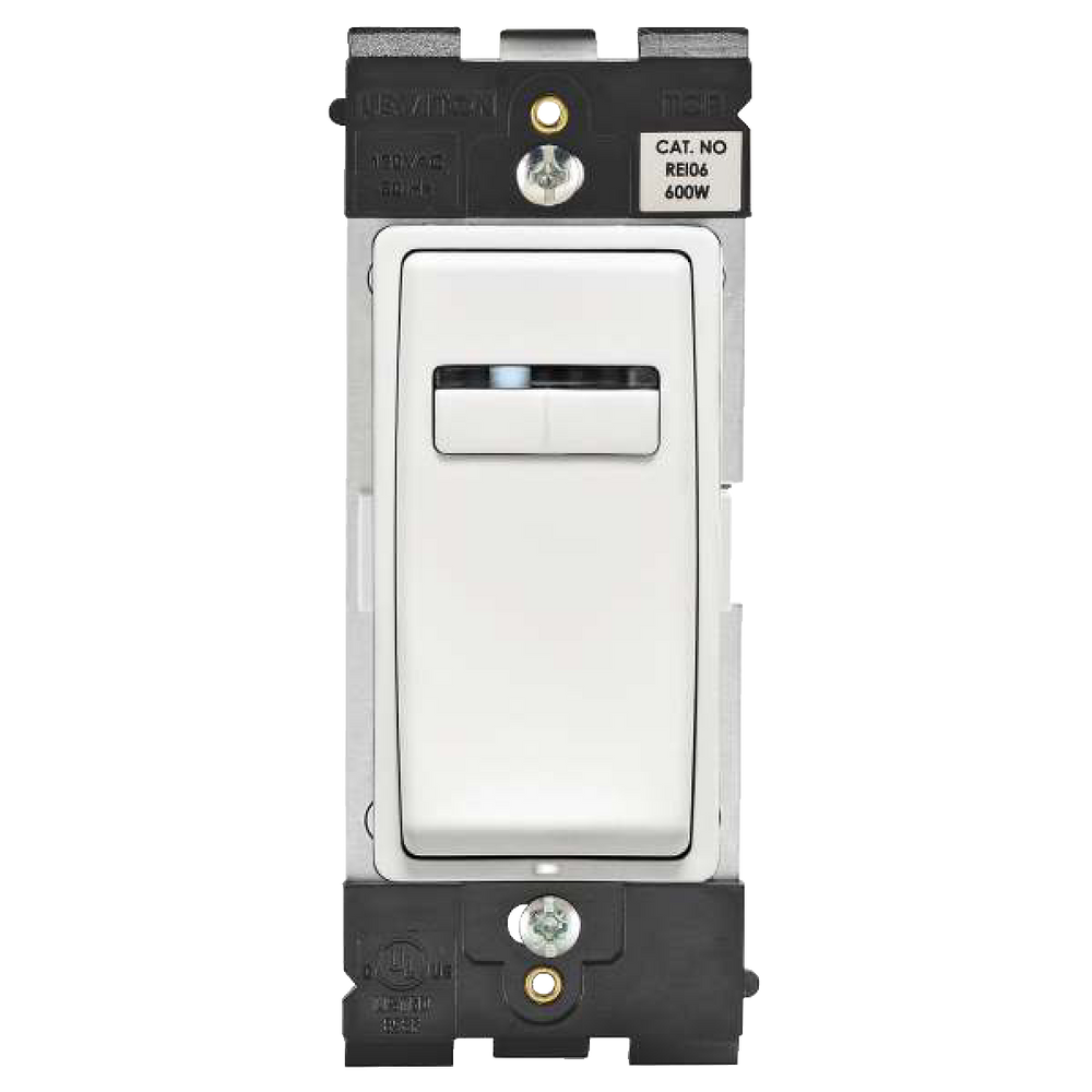 Leviton REL06742 Renu Single Pole and 3Way LED & CFL Digital Dimmer