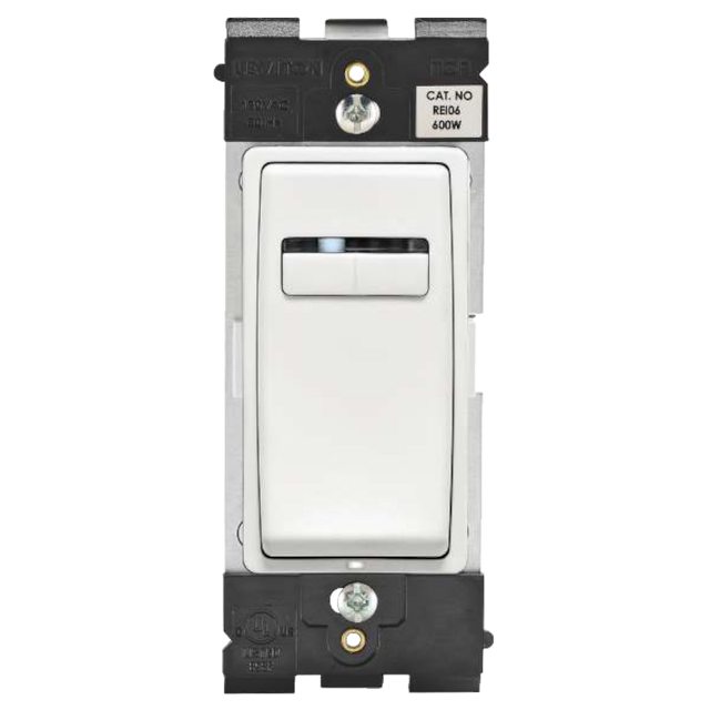 Leviton REL06742 Renu Single Pole and 3Way LED & CFL Digital Dimmer