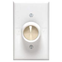 Leviton 06616-732 Trimatron Rotary Fan Speed Control with Three Pre-set Fan Speeds, White