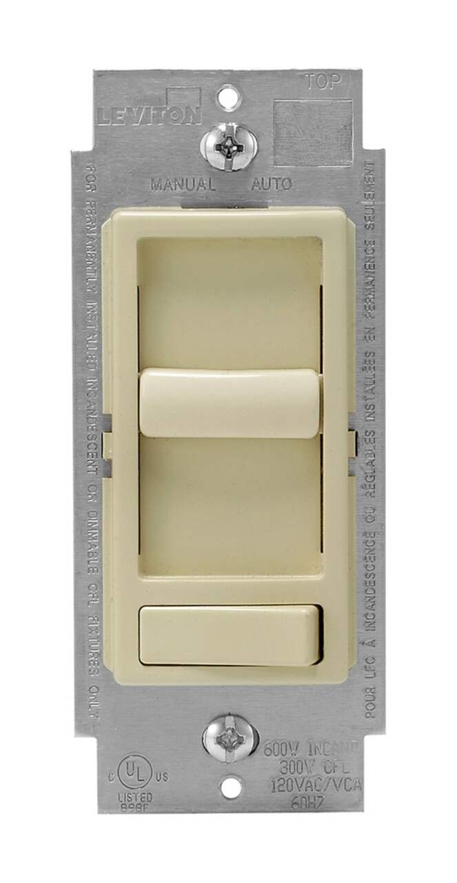 For permanently installed incandescent fixtures only top