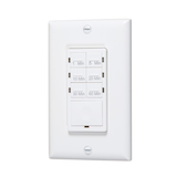 60-Minute Digital Countdown White Timer Switch Front_Flat