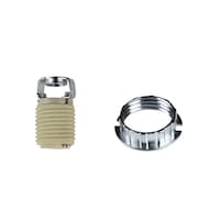 Douille en porcelaine avec anneau Atron Electro Industries LA1156 G9, 660 W, 250 V Composite_or_Mixed