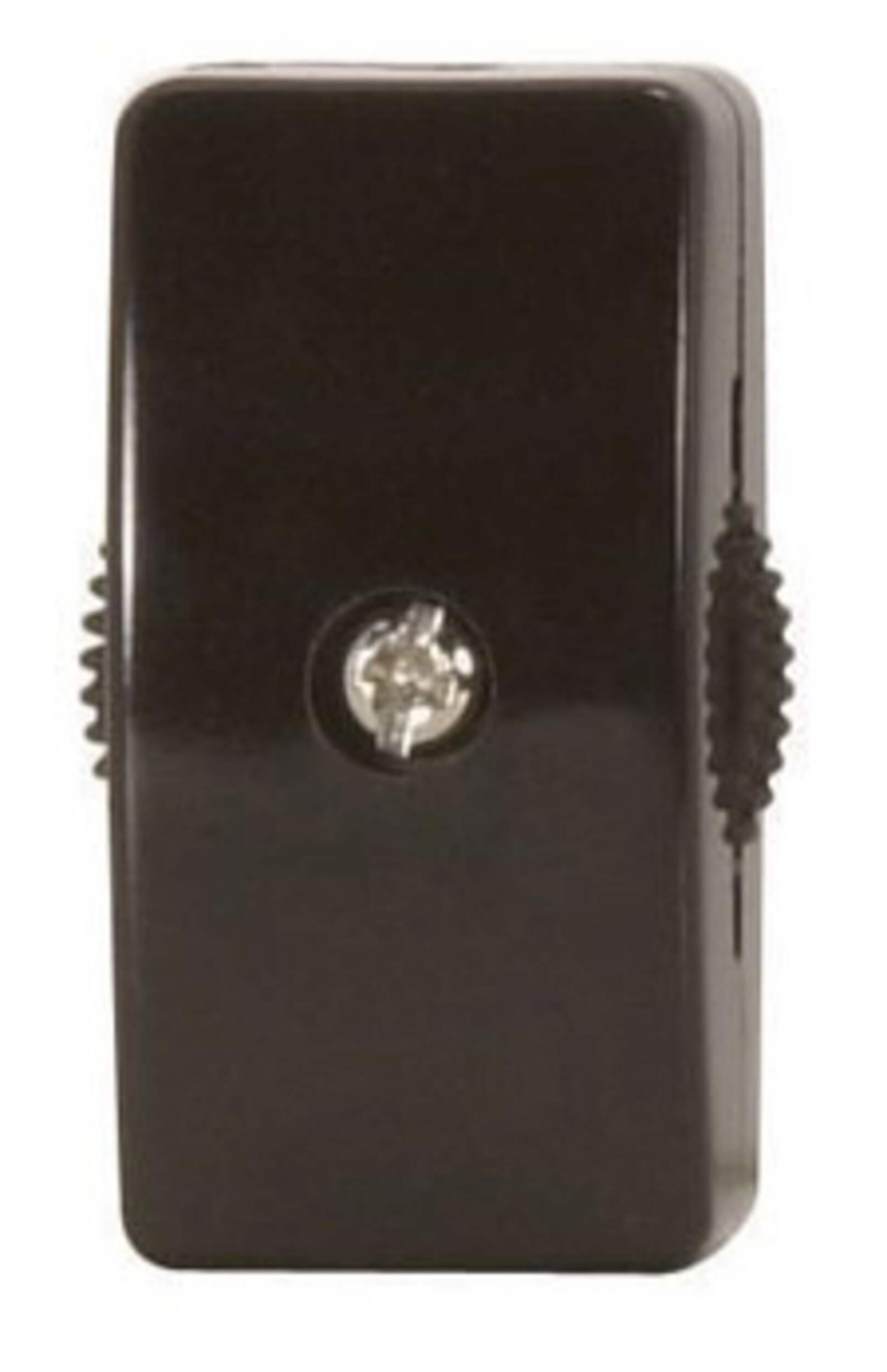 Atron Electro Industries LA853 Inline Switch, On/Off, 200W, 120V Black Front_Flat