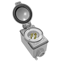 Trousse de cordon d'alimentation pour génératrice Leviton 37830-700 30 A, 125 V/250 V, avec couvercle étanche homologué IP64