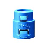 Adaptateur à enclenchement Leviton 37220-701 ENT, bleu, 3/4 po Front_Elevated