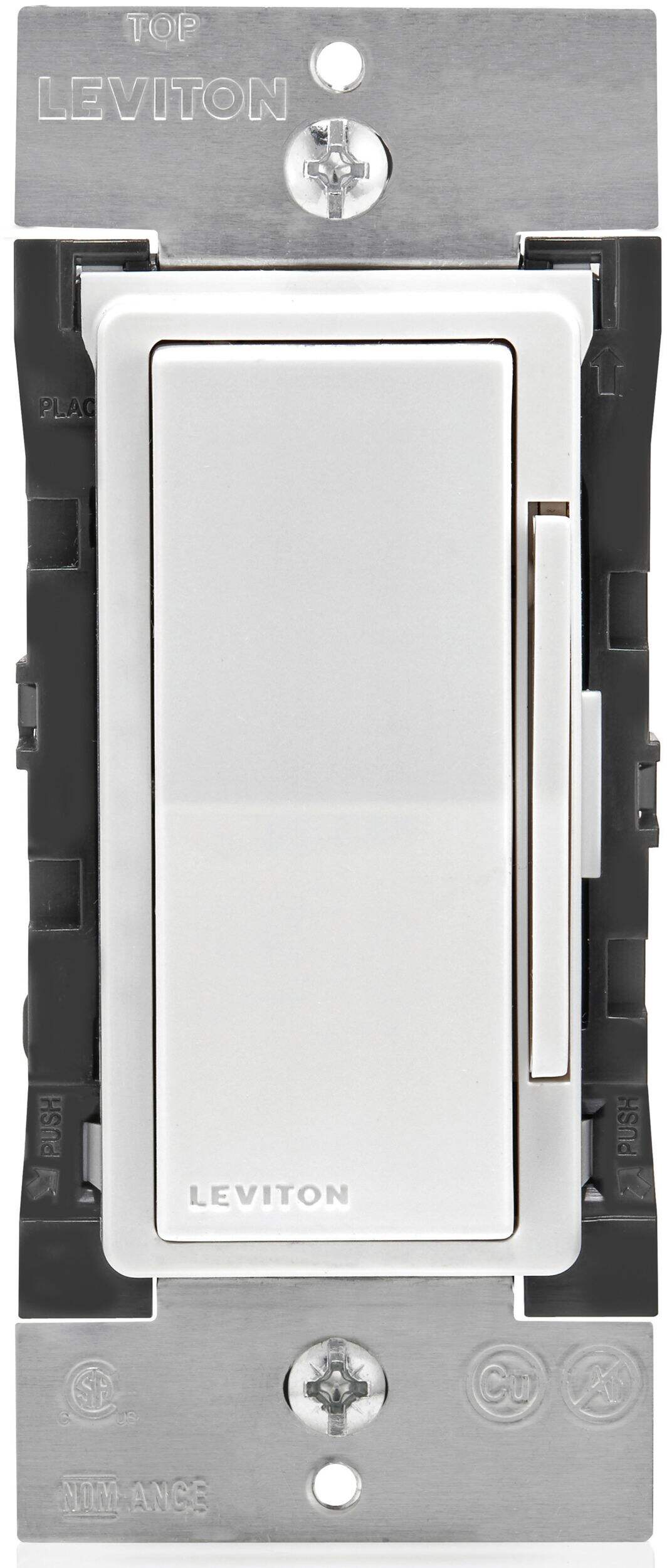 Leviton Decora Smart Dimmer with Z-Wave Plus Technology Front_Flat