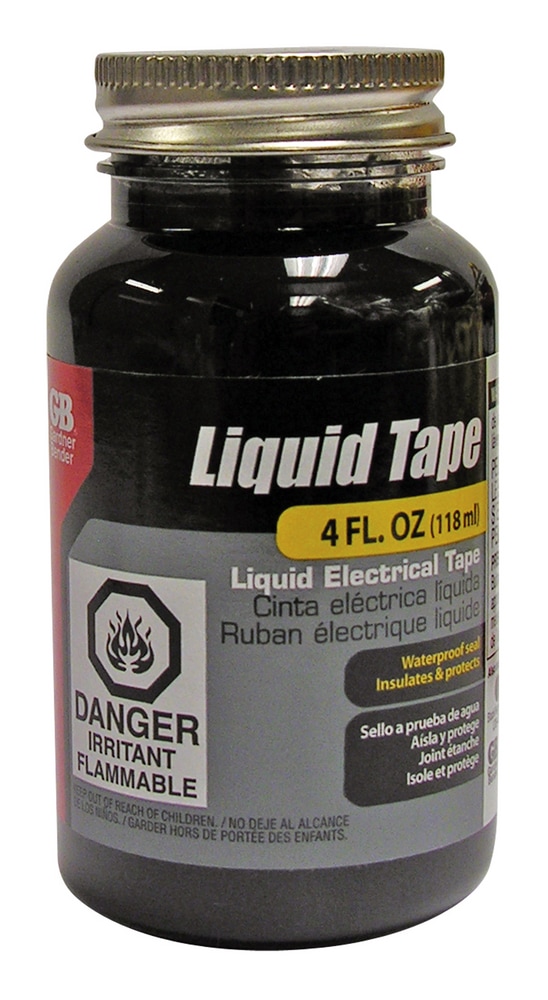 Liquid Electrical Tape, Black, 4oz Canadian Tire