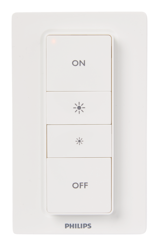 PHILIPS Hue 562777 Smart LED Wireless Dimmer Switch and Remote (2nd