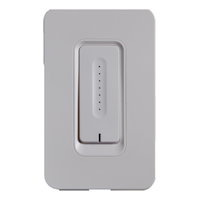 Geeni GNCWW113199 Wi-Fi Smart Dimmer Light Switch, 15A, White, No Hub Required Front_Flat