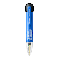 Mastercraft 70-1000V AC Voltage Tester with LED Flash and Built-In Buzzer, Blue
