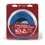 Câble intramural pour haut-parleur Southwire 56911550, 16-3, jaune, 98,4 pi Front_Flat