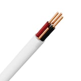 NMD90 Copper Wire Electrical Cable, 14-4, White, 16.4-ft CloseUp