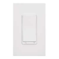 Globe Electric 50023 Wi-Fi Smart Dimmer Switch, No Hub Required, Voice Activated, White