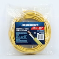 NMD9 12/2 Electrical Wire, Yellow, 10-m