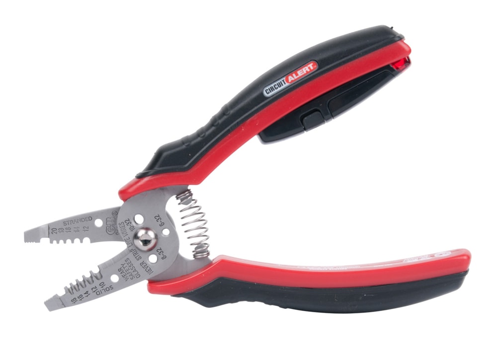 GARDNER BENDER GST55M Circuit Alert Voltage Sensing Wire Stripper, Ergonomic Handles, 1018 AWG
