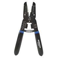 Pince à dénuder calibrée 6-en-1 Mastercraft, calibre 10 à 18 AWG, noir