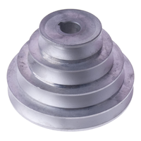 Poulie à courroie en V Innoda à 4 étapes, aluminium moulé, 4 x 1/2 po Overhead_Plunge