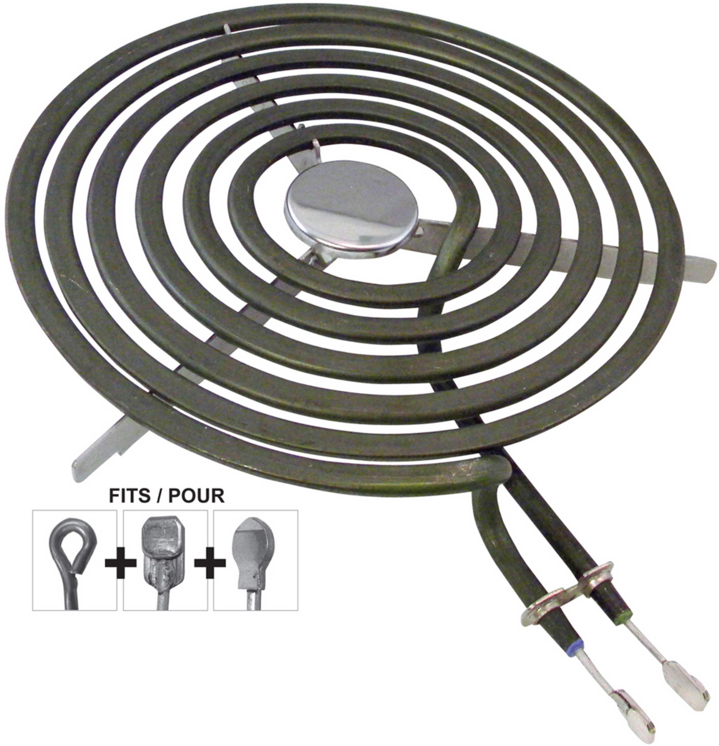 Élément de surface Laser 62477 GE pour cuisinière, 2 350 W, 240 V, 8 po Overhead_Plunge