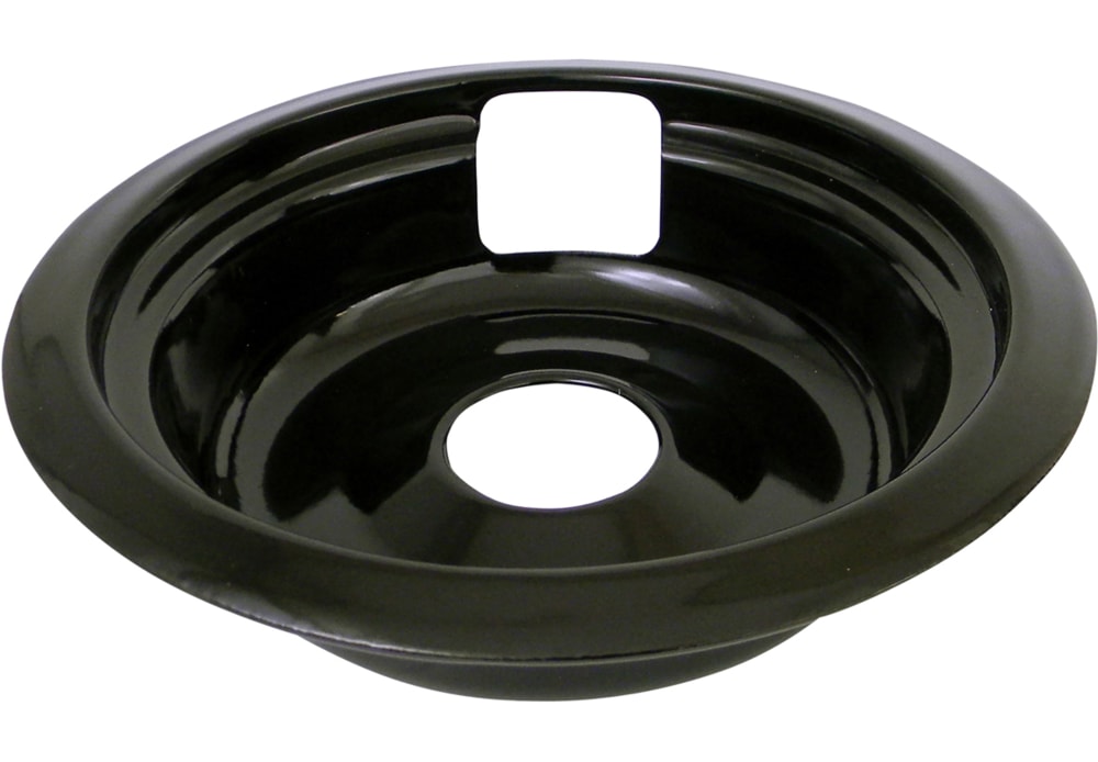 Laser 62489 Universal Porcelain Stove DeepDraw Drip Pan with Trim Ring