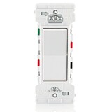 Leviton Decora Edge 15A 3-Way Switch, White Front_Flat