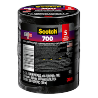 Scotch 3M Electrical Tape, 5-pk Front_Elevated