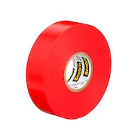 Scotch 3M Electrical Tape, Red Front_Three_Fourths_Angled_Left