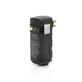 Leviton Reset Right Angle GFCI Plug (5-15P) Front_Three_Fourths_Angled_Left