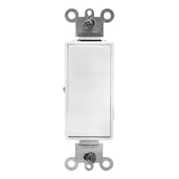 Leviton Decora Commercial 20A Single Pole Switch Front_Flat
