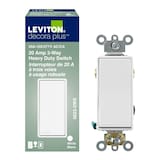 Leviton Decora Commercial 20A 3-Way Switch Front_Flat