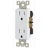 Prises décoratives Electrimart, blanc, paq. 10 Front_Angled_Left