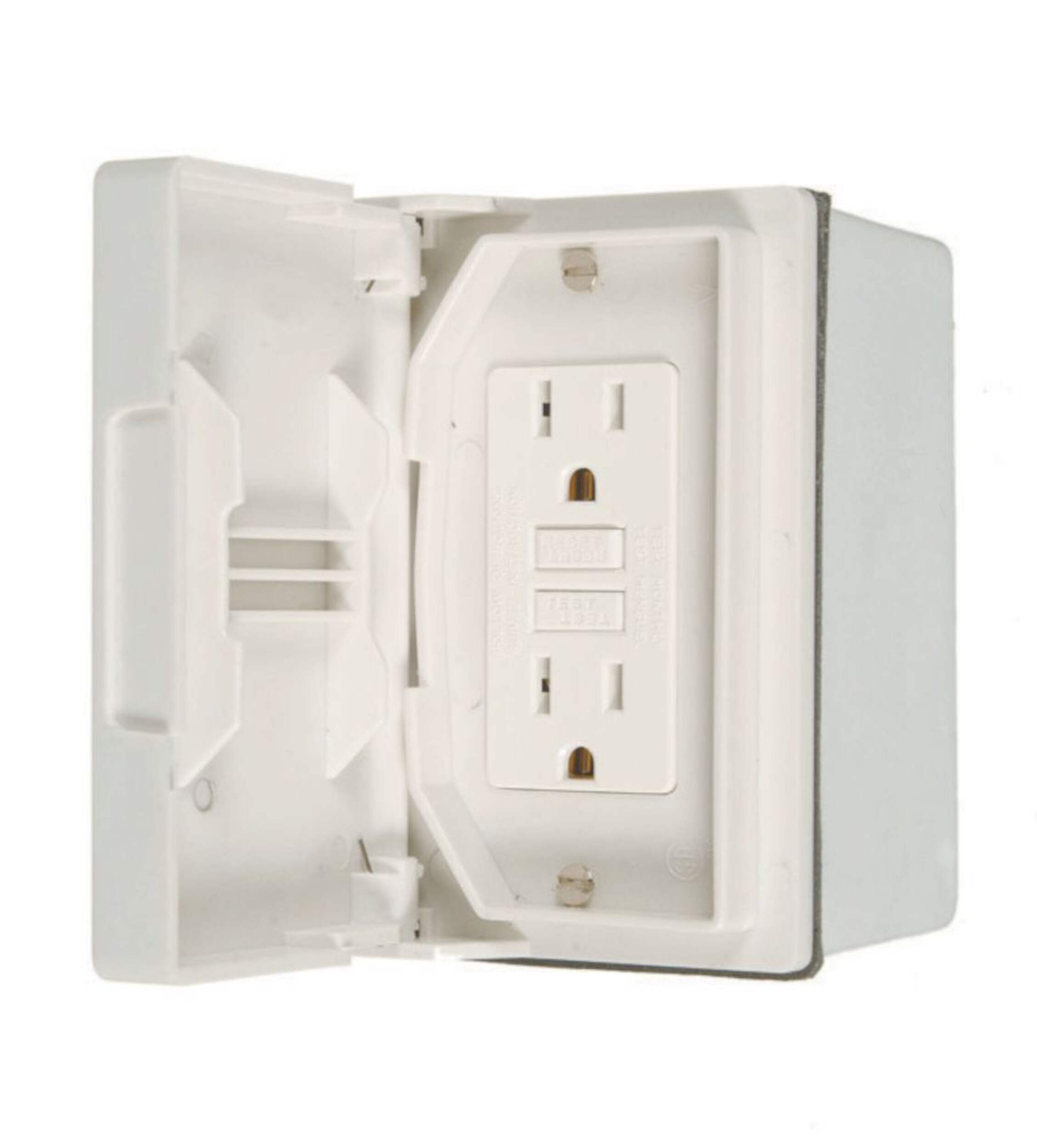 Trousse de prise DDFT étanche Vista, blanc Front_Angled_Left