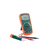 True RMS Multimeter and Non-Contact Voltage Detector Kit