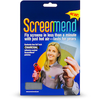 Screenmend Adhesive Coated Screen Repair Patches, Assorted Colours, 2-pk