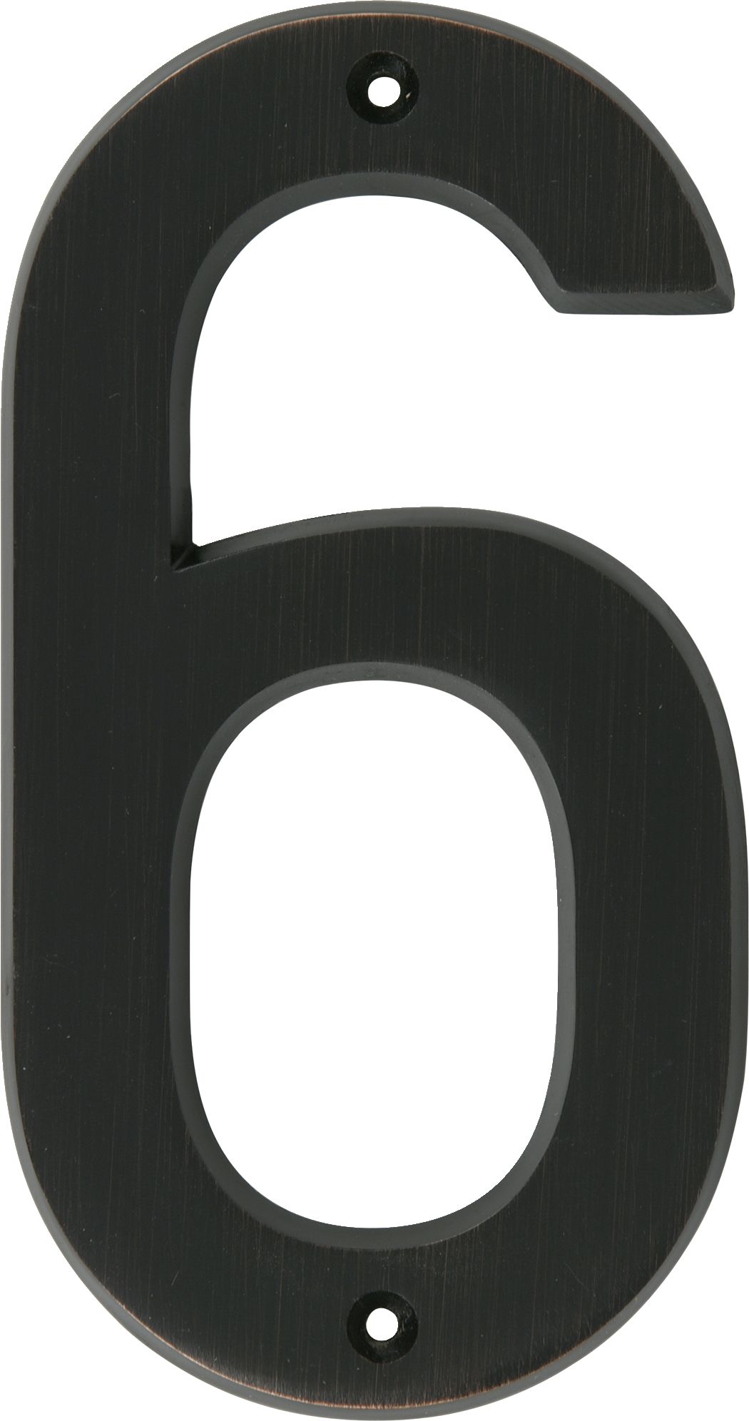 Hillman Black Metal Floating House Number, Number 6, 6-in | Canadian Tire