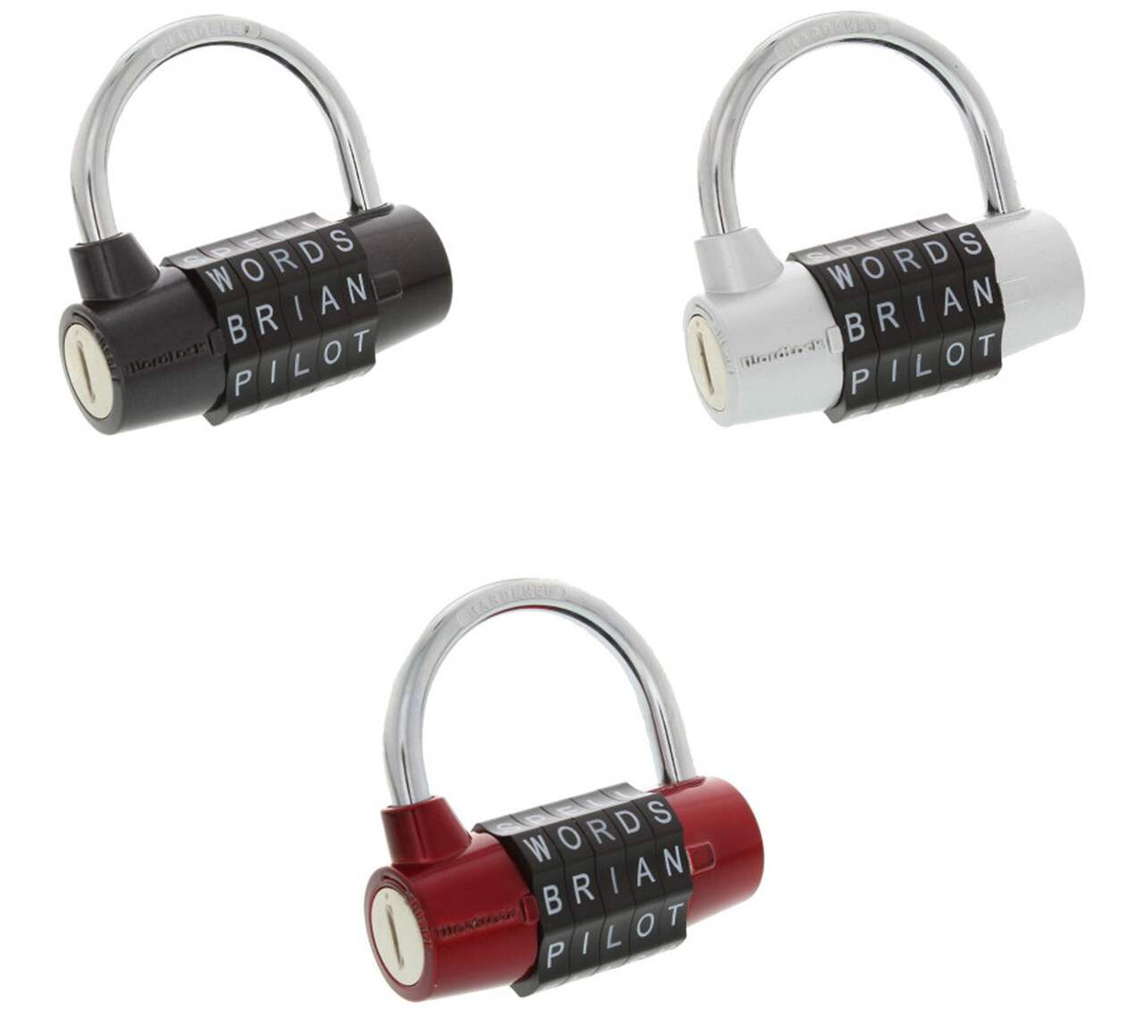 Cadenas à combinaison à 5 cadrans, noir 5 Letters Lock Code Lock Large Gym  Cabinet Locker Room Prop Padlock Wordlock [452]