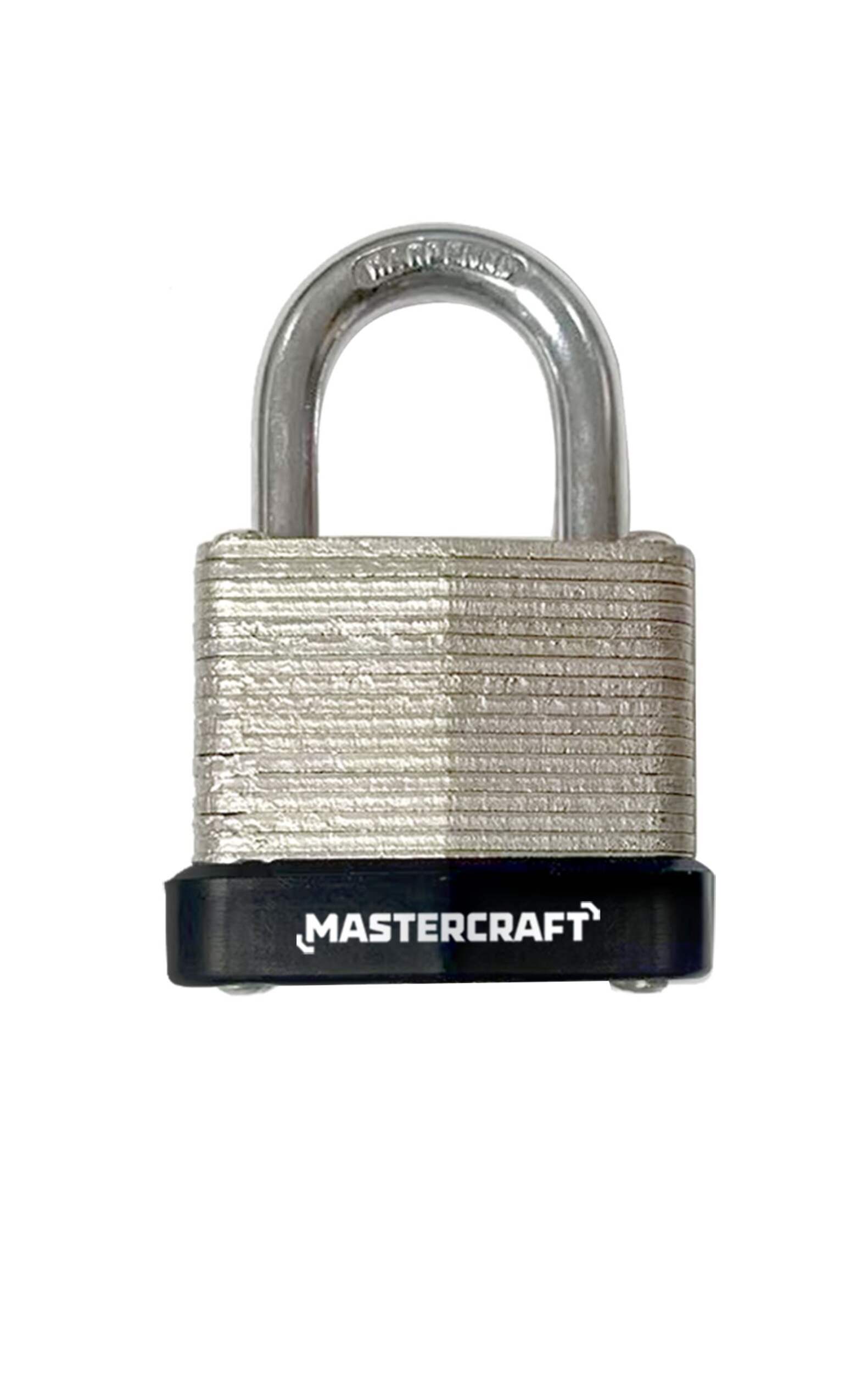 Mastercraft 30 mm Laminated Steel Padlock Front_Flat