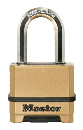 Master Lock 57mm-Wide Resettable Numeric-Combination Padlock with