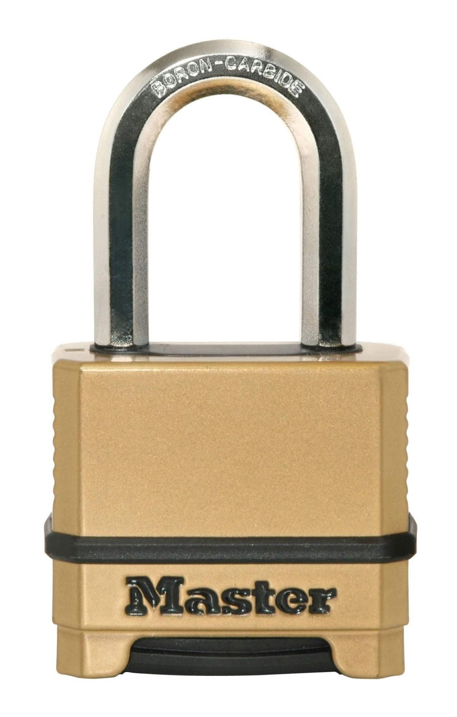 Master Lock 51mm-Wide Resettable Combination Magnum Padlock with 38mm Shackles, Zinc Body Front_Flat