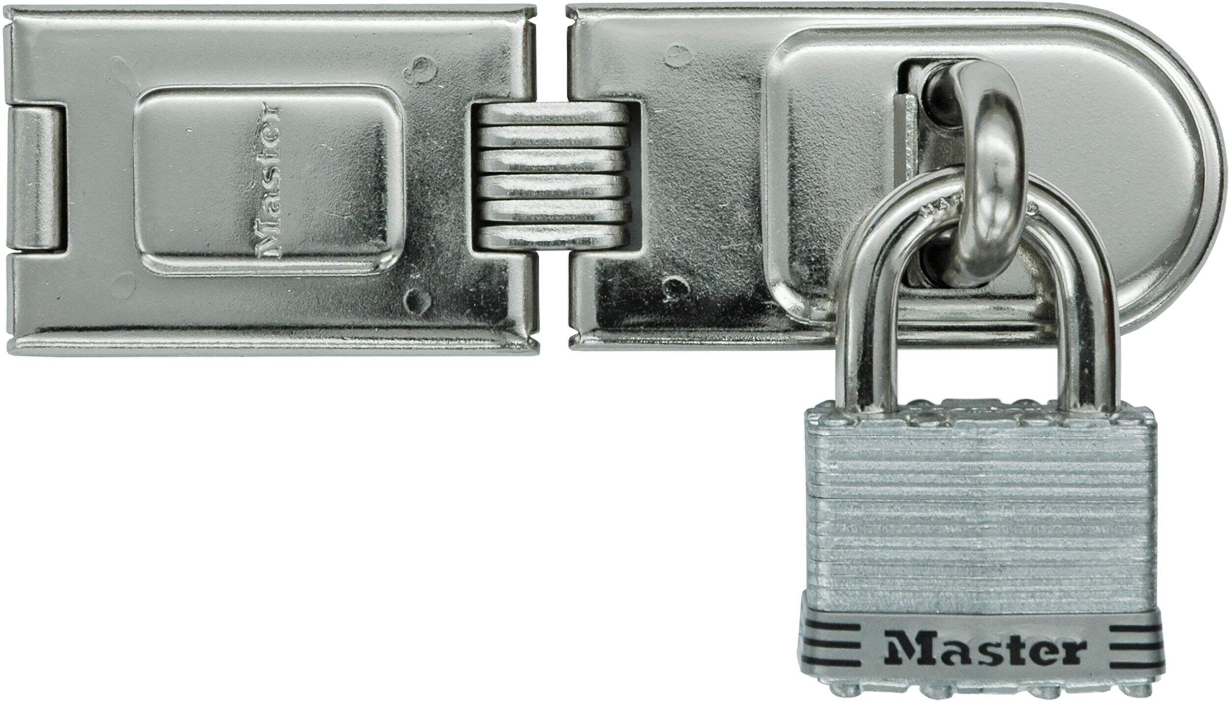 Master Lock Padlock & Hasp Combo Front_Flat