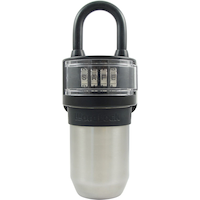 Wordlock Stainless-Steel Resettable Word-Combination 4-Dial Key Safe Front_Flat