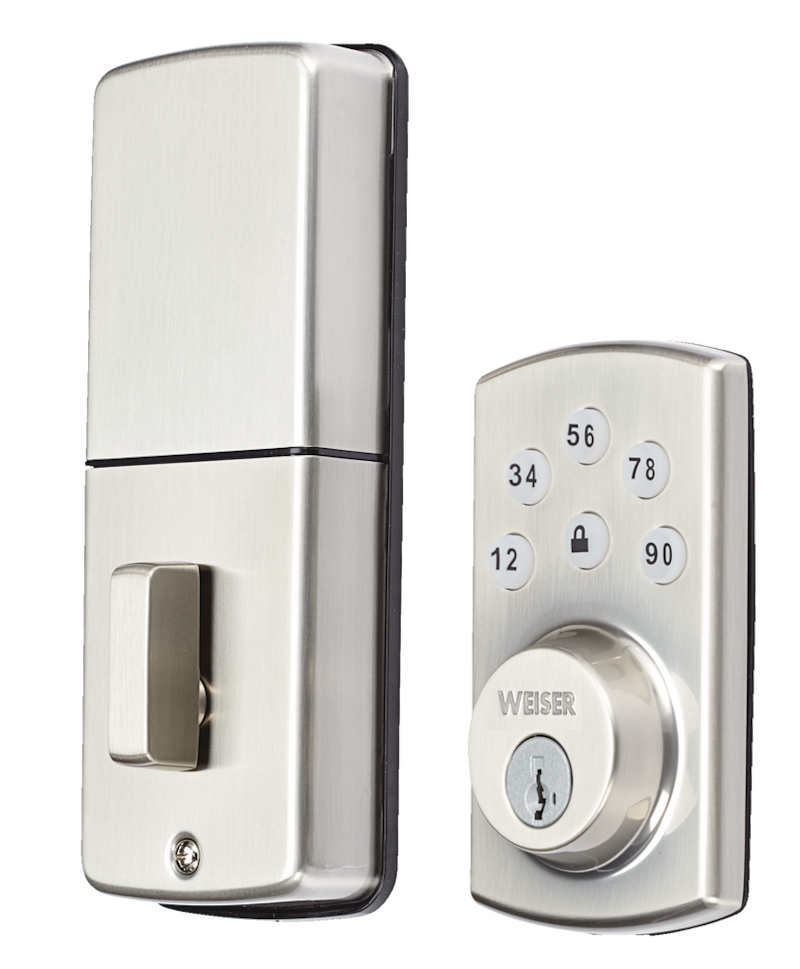 Weiser Powerbolt 2 Electronic Motorized Deadbolt Door Lock, Assorted