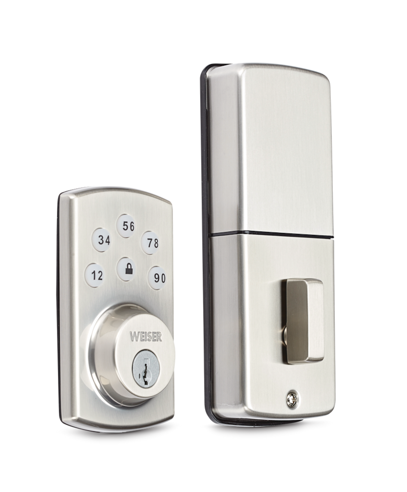 Weiser Powerbolt 2 Electronic Motorized Deadbolt Door Lock, Assorted Finishes Canadian Tire