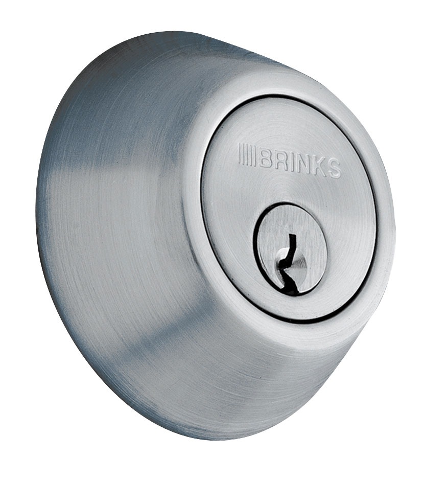 Brinks Double Cylinder Deadbolt, Satin Nickel Canadian Tire