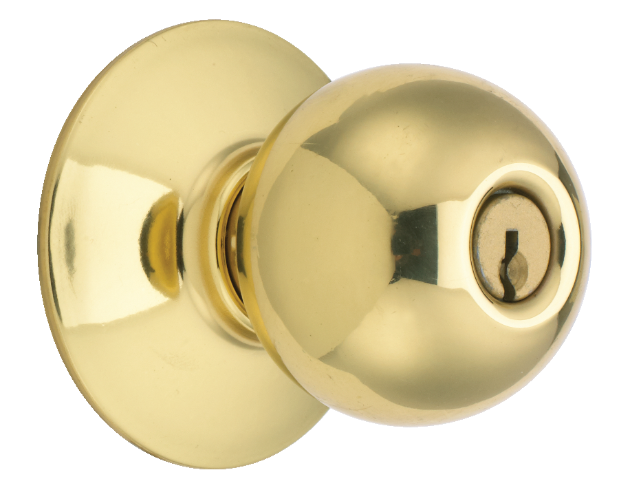 Schlage Ball Entry Lockset, Polished Brass Canadian Tire