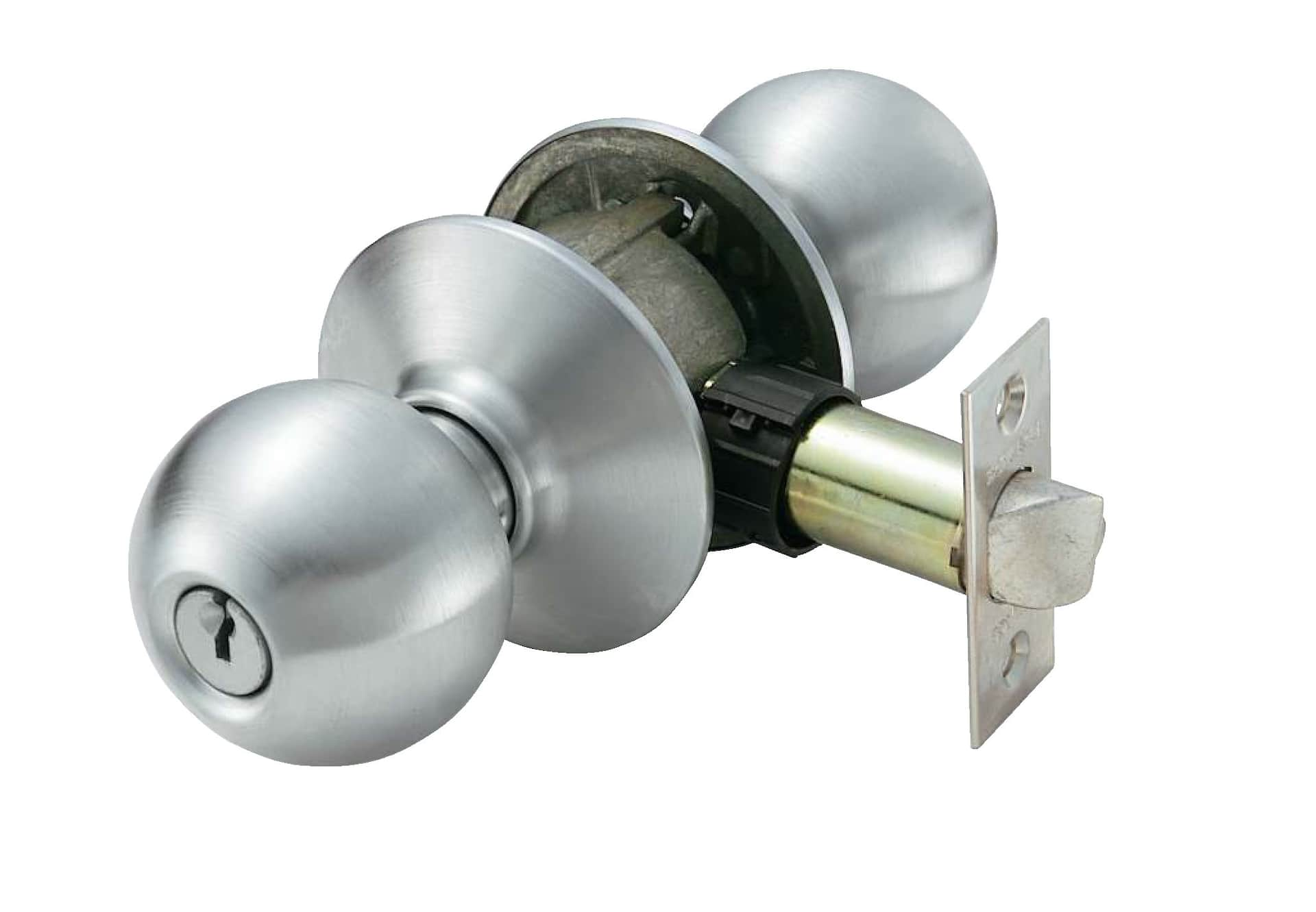 Schlage Ball Entry Lockset, Satin Chrome | Canadian Tire