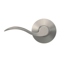 Schlage Accent Hall and Closet Passage Door Lever, Lifetime Warranty, Satin Nickel Front_Flat