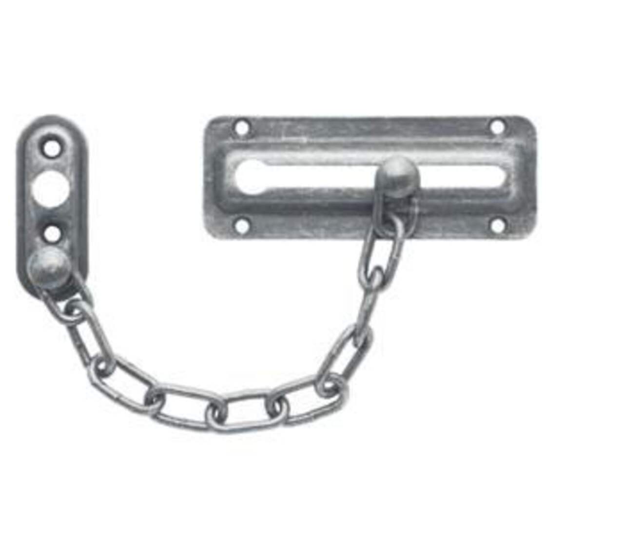 Taymor Chain Lock Door Latch Guard Satin Nickel Canadian Tire